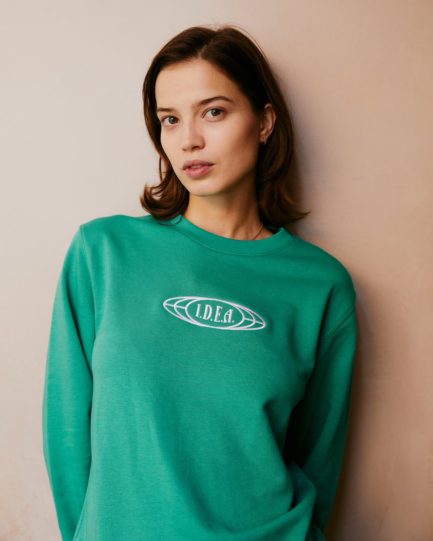 Strength of Purpose Vintage Green Sweatshirt for Spring/Summer 2024